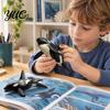 Educational Ocean Animal Toys Realistic Whale Model, Marine Creature Figurines, Beluga, Orca, Blue Whale, Gray Collectible Sea Life Figures