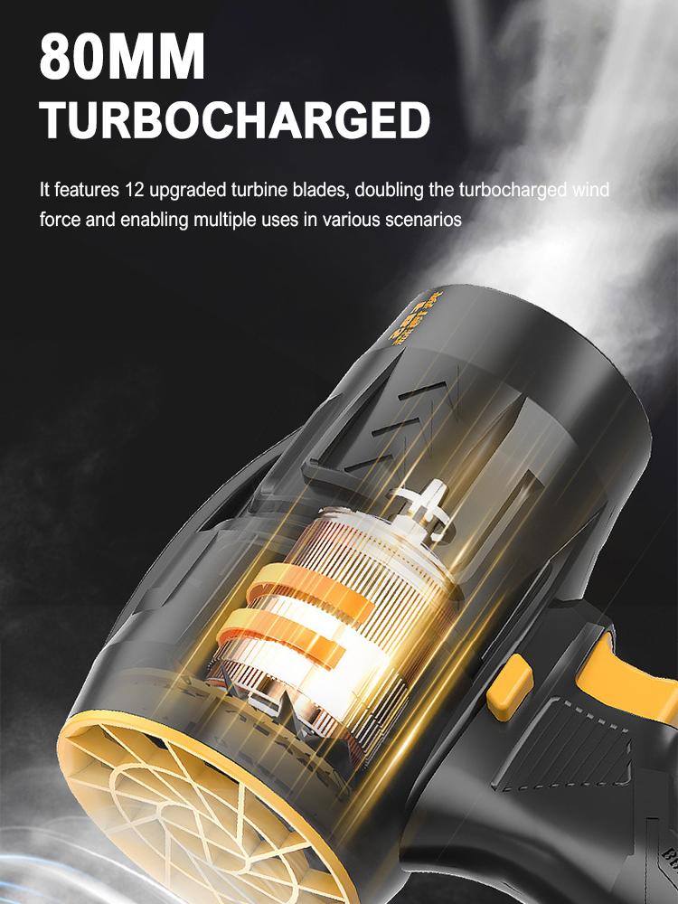 Turbo jet fan 220000RPM Electric Blower Turbo Jet Fan Violent Blower Car Dryer Handheld Dust Blowing Tool for Makita Battery