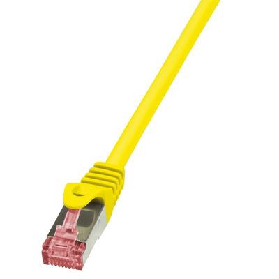 Patchcord LogiLink CQ2037S CAT.6 S/FTP 1m, Żółty