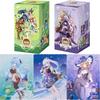 Echtes Genshin Impact Kartenspiel Sieben-Beschwörungs-Kampfkarten Booster-Pack Cosplay Spielcharakter Sammelkarten Spielzeug Geschenke