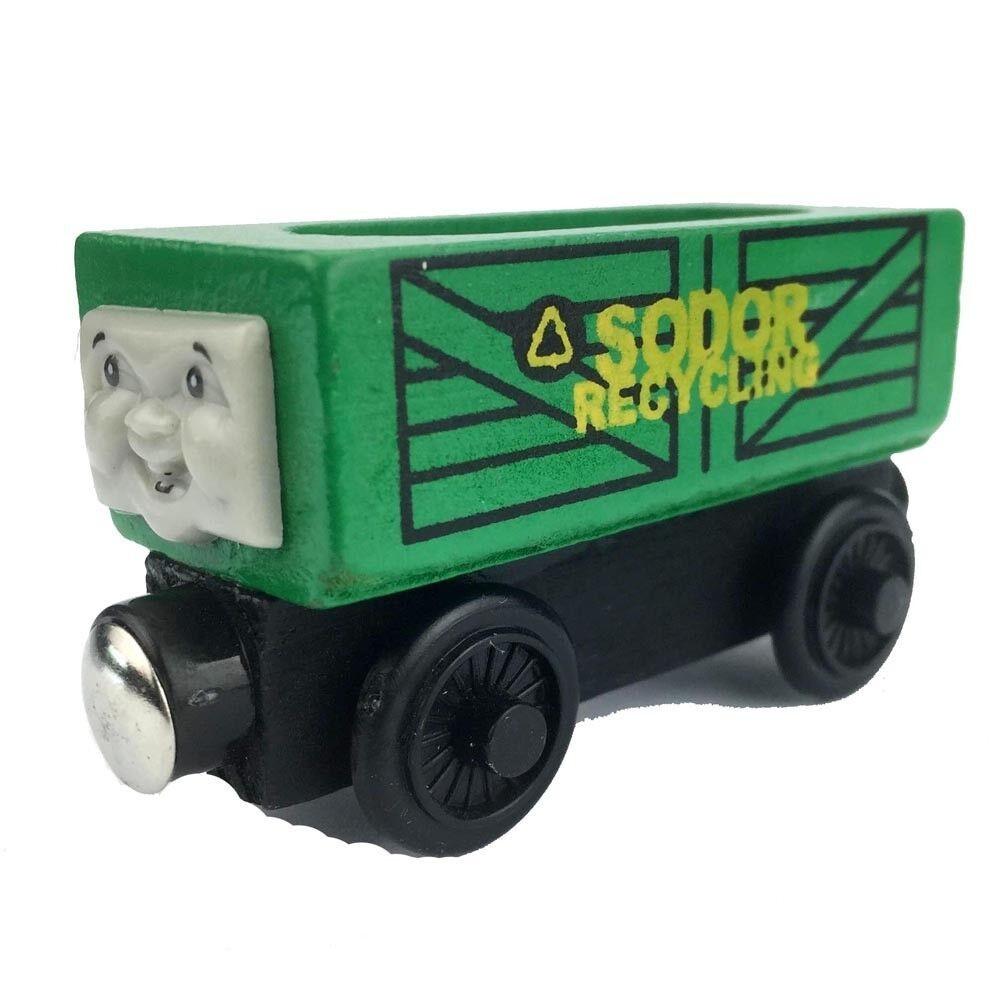 Thomas Train Car Tender Wooden Magnetic Railway Toy Truck Kids Gift Set