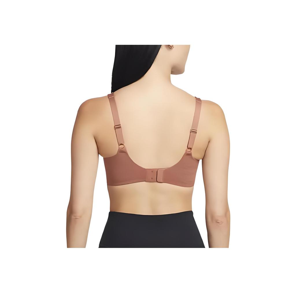 Nike Solid Color Thick Strap Low Impact Support Sports Bra Women Underwear Brick-Red DM0531-275