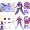 Genshin Impact Cosplay Thunderous General Shadow Warrior Costume