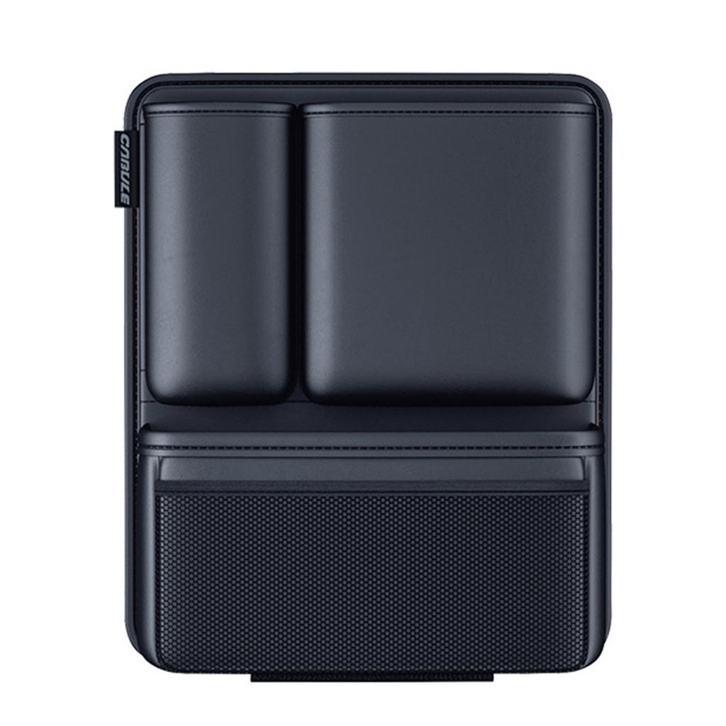 Car Trunk Organizer and Storage Detachable Seat Back Hanging Organizers Pocket Leather Car Accessories for Jeeps, SUVs, Vans