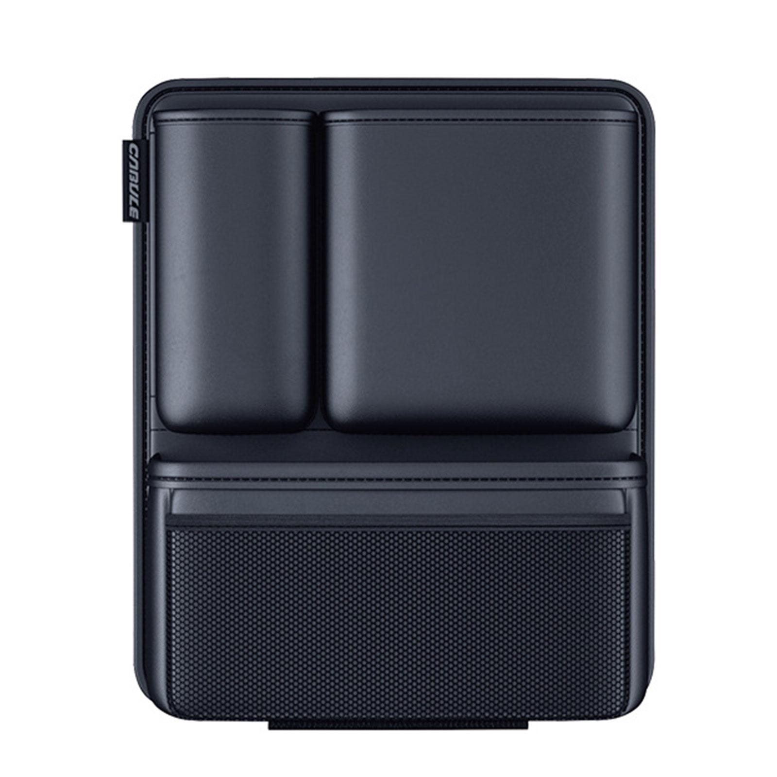 

Органайзер для багажника автомобиля и место для хранения вещей. Съемные подвесные органайзеры для спинок сидений. Карманные кожаные автомобильные аксессуары для джипов, внедорожников, фургонов. чёрный