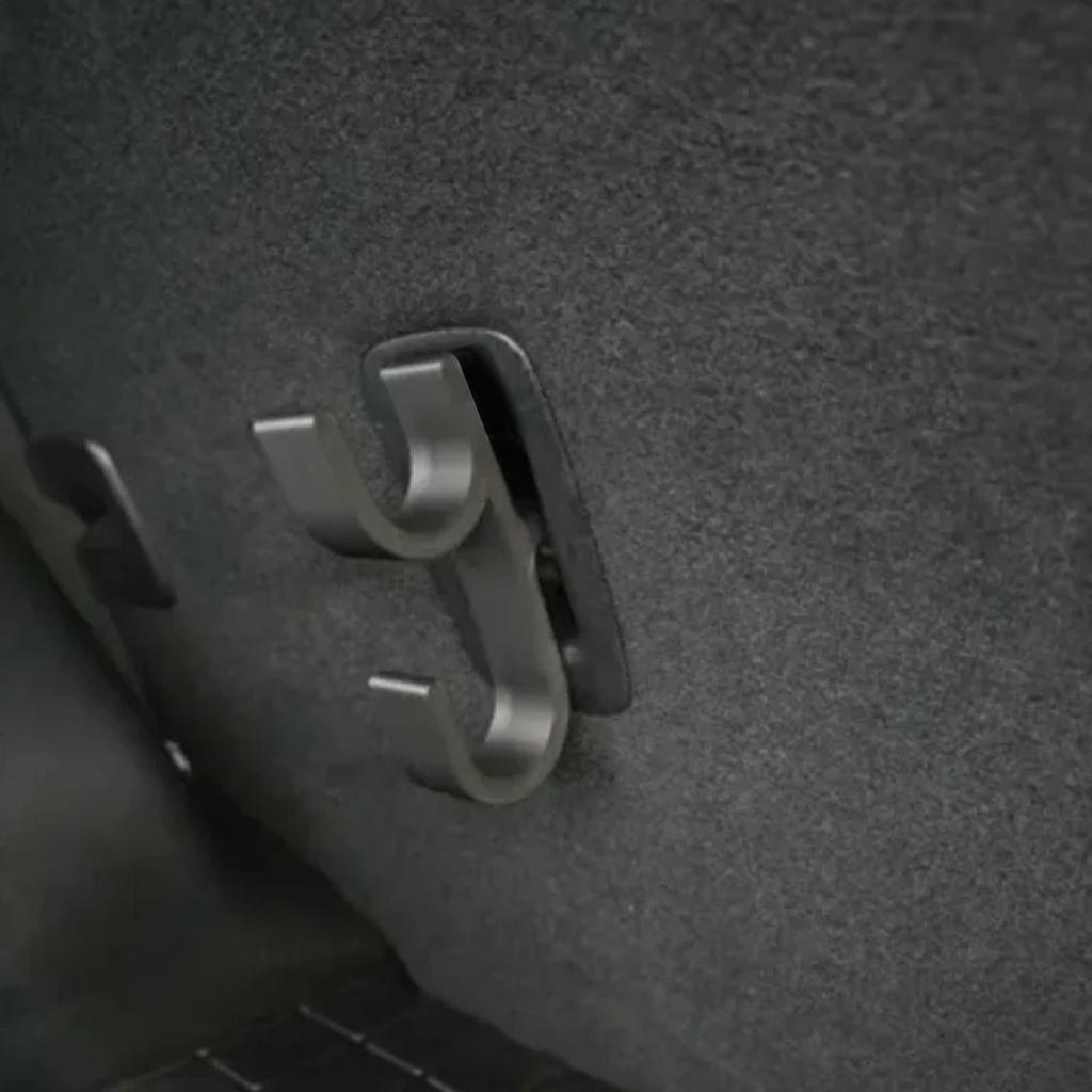 2pcs Car Umbrella Holder Car Trunk Hook Umbrella Mount Plant Towel Hook Auto Accessories Universal Internal Storage Organizer