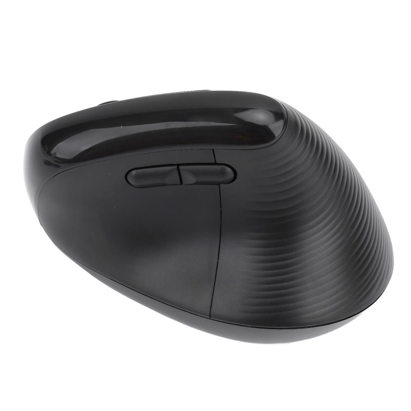 

Беспроводная мышь Bluetooth 4000DPI Эргономичный дизайн Уменьшает мышечное напряжение Вертикальная беспроводная мышь для чёрный