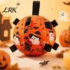 Interactive Pet Supplies Squeaky Dog Chew Ball Toy for Halloween, Bite Resistant Plush Toy, Teething Small Medium Large Breeds Dogs Tug Toys