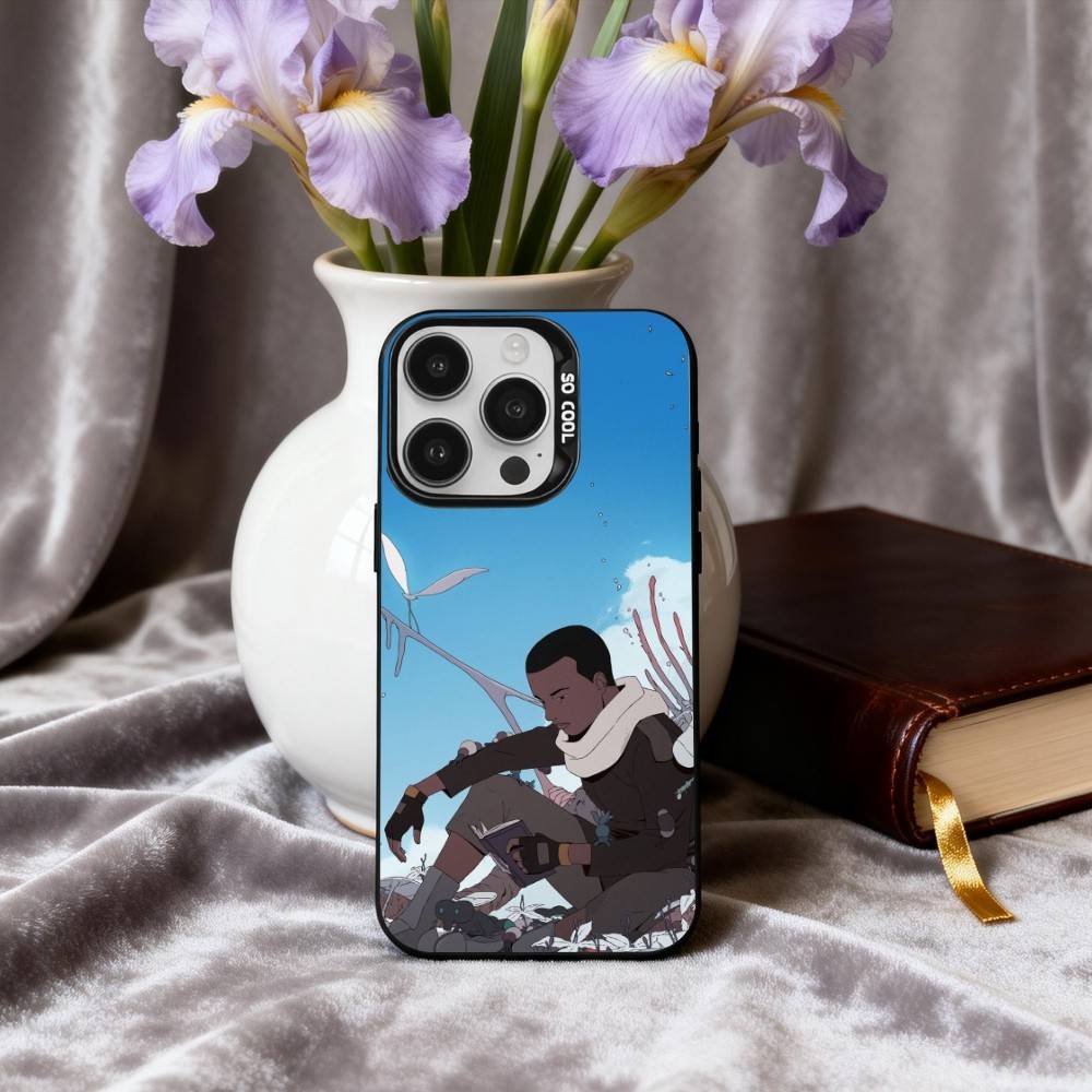 Science-fiction S-Scavengers R-Reign Phone Case For iPhone17,16,15,14,13,12,11 Plus,Pro Max Black Candy Silver Phone Case