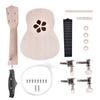 21 Zoll Linde 4 Saiten Ukulele DIY Kit Instrument Zubehör (Blütenblatt)