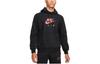 Pullover Herren Schwarz Mit Kapuze Moderat Sonstige DD6383-013