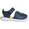 Adidas Fortaswim Trendy Durable Low-Top Walking Shoes Baby Shoes Blue CQ0087