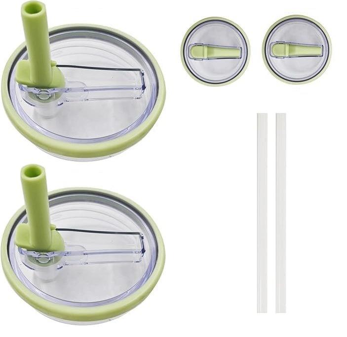 40oz Replacement Tumblers Color Lid Thickened Silicone Strap Straw No Leakage Children Adult Water Bottle Stanley Cup Accessorie