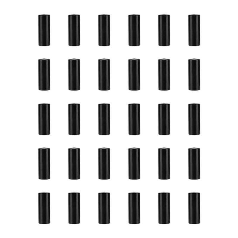 30Pcs Aluminum Alloy Bike Cable End Cap Mountain Bicycles Brake End Cover Cable Tip Brake Wire End Cap Easy to Install