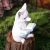 Handicraft Animal Sculpture Toys Resin Crafts Garden Animal Statue  Car Interior Ornament