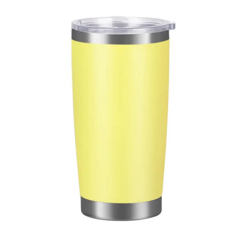 20oz Water Bottle Thermal Mug Drinkware Beer Cups Insulated Leakproof with Lids Stainless Steel with Lids Vacuum for Car Gifts