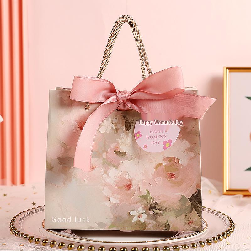 Wedding & Birthday Gift Paper Bag - Souvenir Candy Box & Handbag