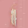 Moon Dream Catcher Net Led String Light DIY Wind Chimes Feather Home Bedroom Decoration Night Lamp
