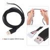 2meters USB Mouse Line Wire Cable Replacement Repair Accessory For MX518 Game Mouse