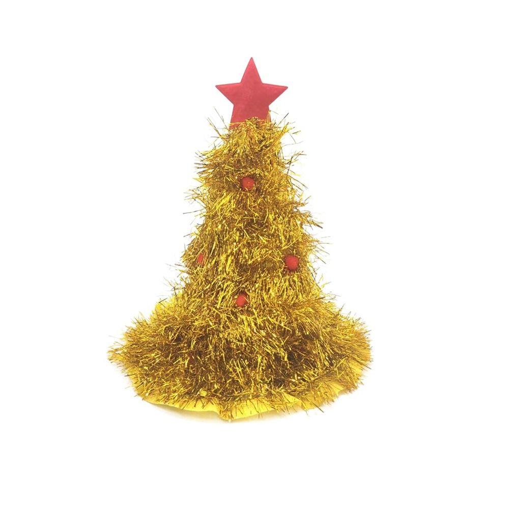 Non-woven Rain Silk Gift Cloth Home Christmas Hat Christmas Tree Hat Xmas Ornaments Christmas Decor