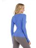 Women's Quick Dry Long Sleeve Yoga & Running Top - Round Neck, Sweat-Wicking, Fitness T-Shirt