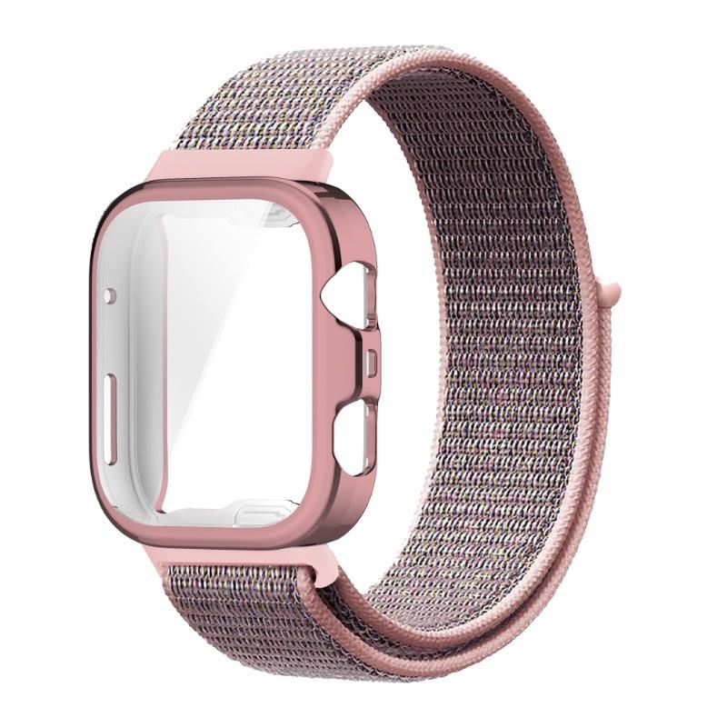 Nylon Loop Strap Sport Wristband with TPU Case Cover For Huawei Watch Fit 4 Fit4 Pro Fit 3