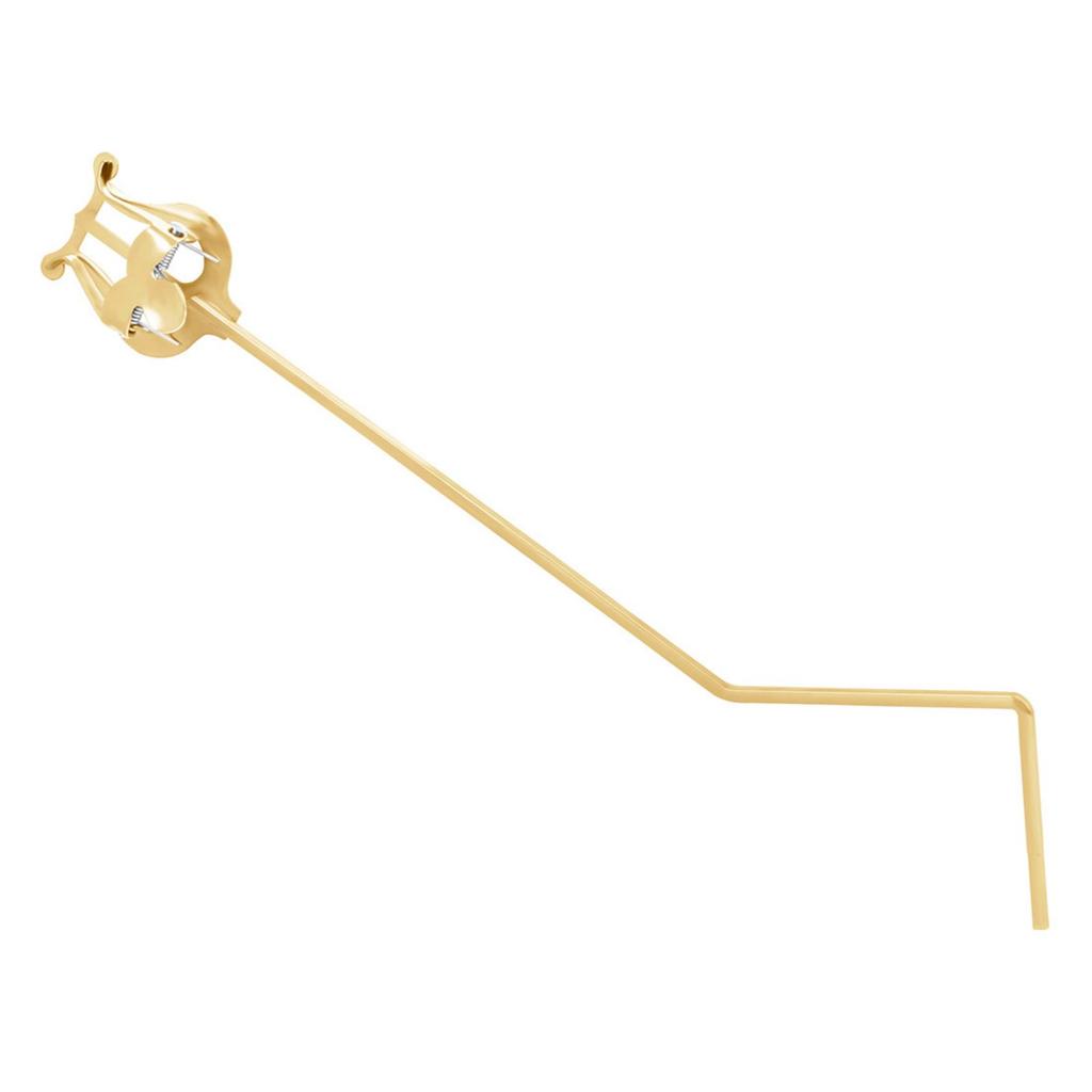 Metal Plating Music Sheet Clip Tubas Marching Lyre Music Score Holder Brass Instrument Music Paper Holder Easy to Use