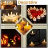 HoneTeek LED Teelichter Flammenlose Kerzen mit Flacker-Timer (6 Stunden an, 18 Stunden aus), Warmweiß, 12er-Pack, für Heimparty-Dekoration, Festivals,