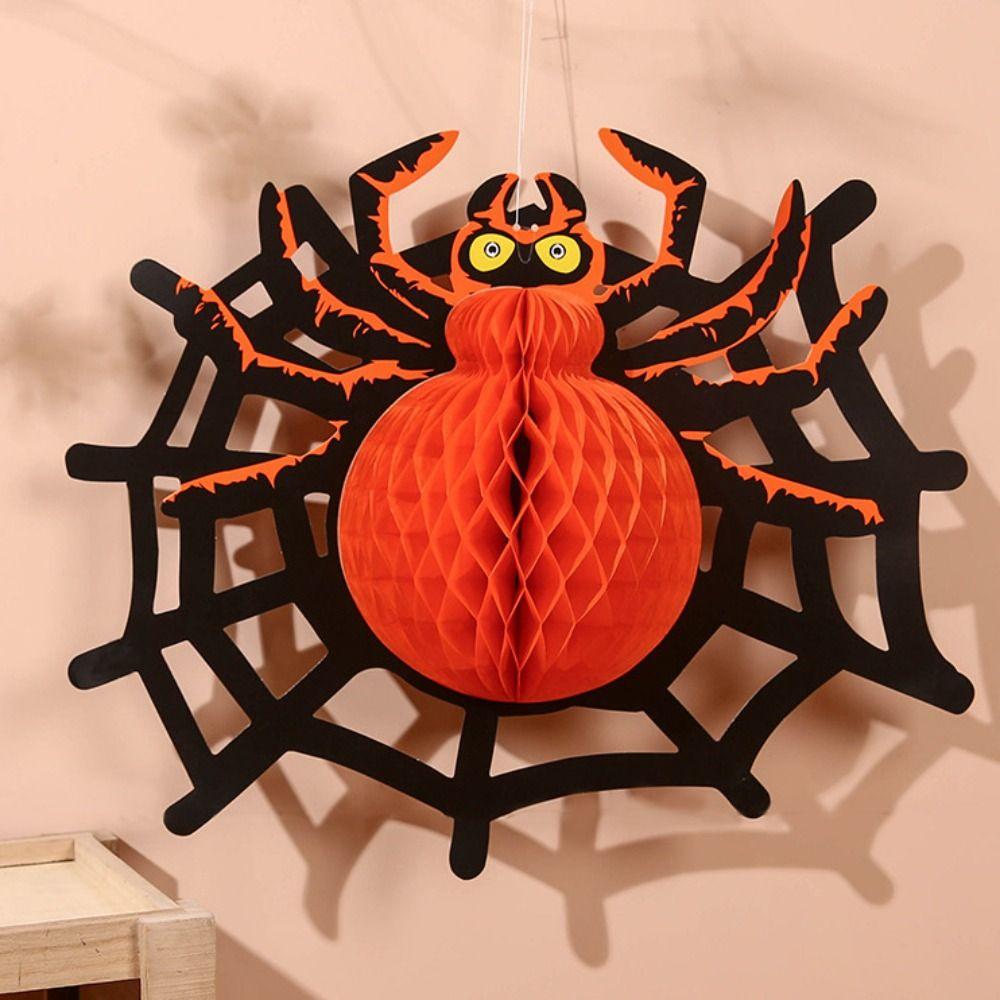 Bat Halloween Paper Pendant Ghost Pumpkin Lantern Festive Halloween Party Prop  Party