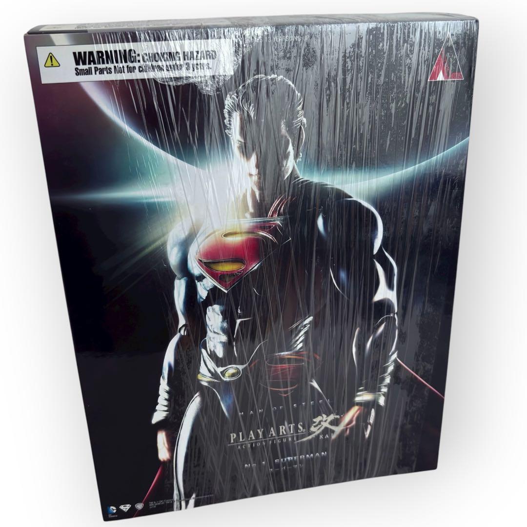 

[USED] PLAY ARTS KAI Superman Man of Steel Figure