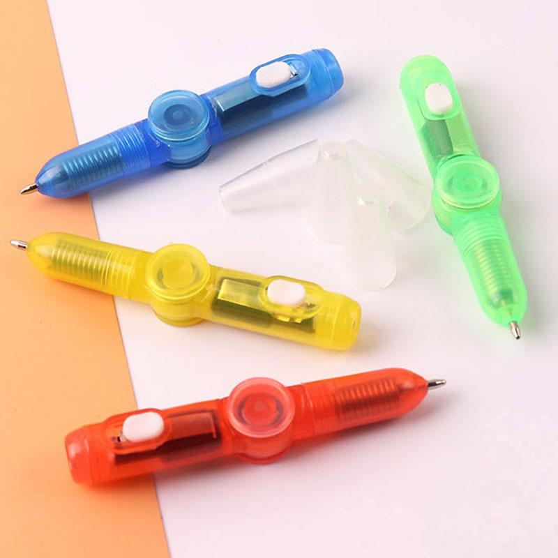 

Новый 2In1 Рука Spinner Led Pen Свет Непоседа Спина Edc Аутизм Гироскоп Glow Dark