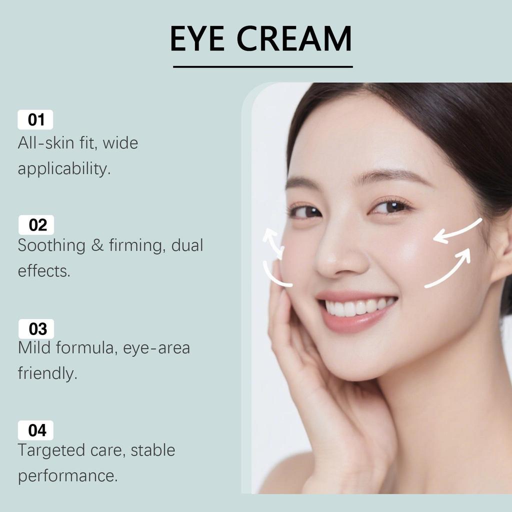 VIARELINE Eye Moisturizing Cream: Gentle, Nourishing, Refreshing, and Portable for Delicate Skin.