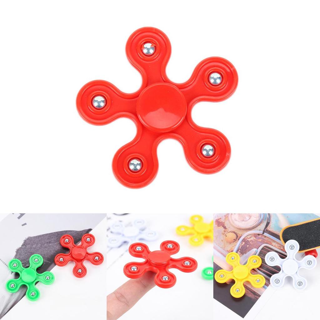 Handheld Fivestar Spinner Gyroscope With Smooth Rotation For Adults And Kids
