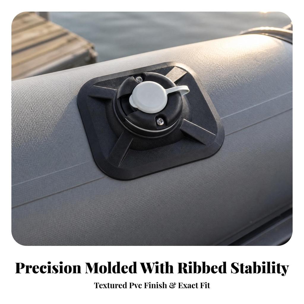 PVC Fixed Base Flat Fishing Rod Support Long-Lasting