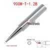 900M-T-B 1.2B Lead-Free White Light Conical Soldering Iron Tip; 900M-T-I Pointed Conical Tip.