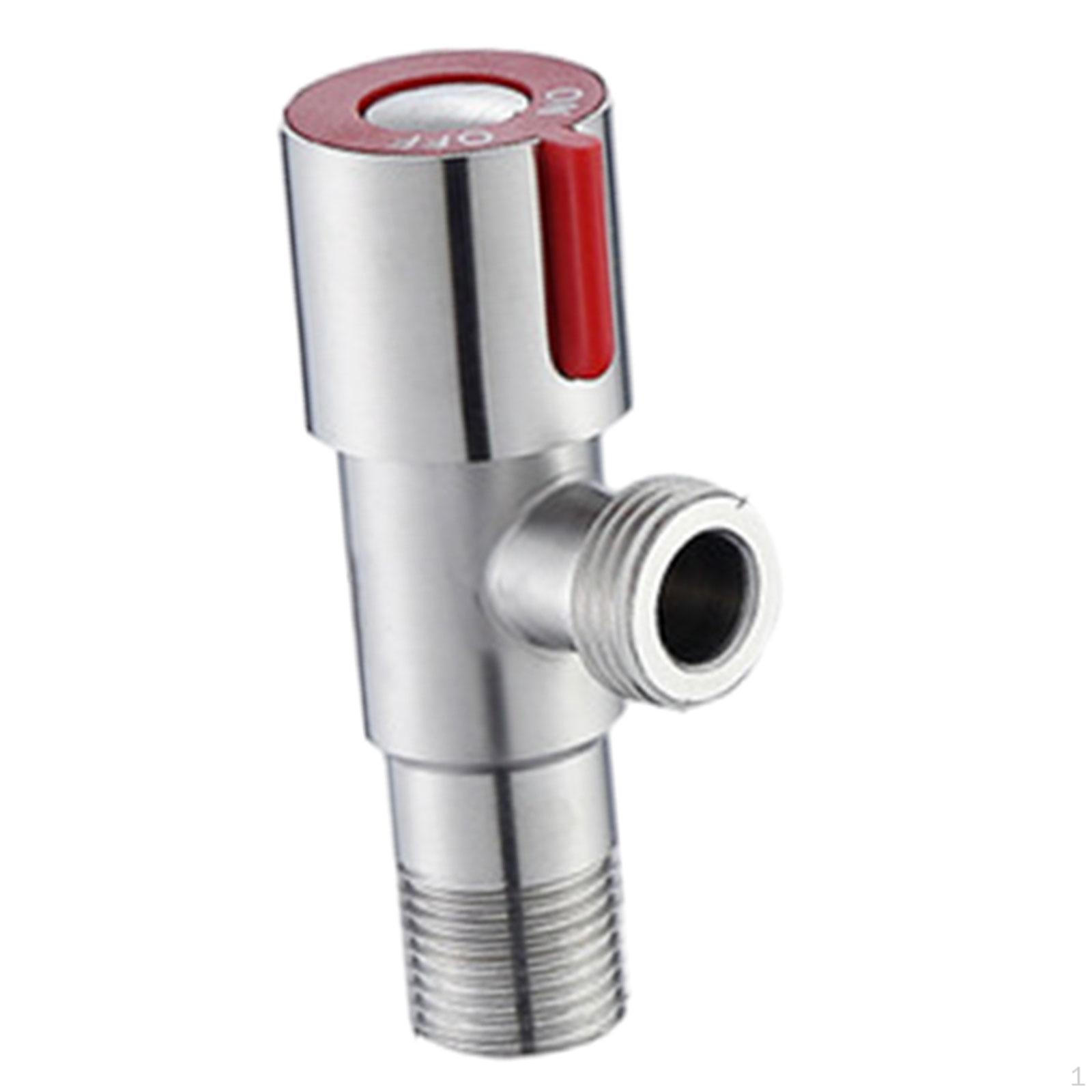 

Комплект из нержавеющей стали с поворотом на четверть оборота для сантехники в ванной комнате красный