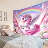 Magical Unicorn Fantasy Tapestry Room Decoration Wall Hanging for Living Room Bedroom, dormitory, Birthday and Christmas gifts