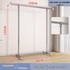 Cream Style Movable Indoor Clothes Drying Rack and Hanger