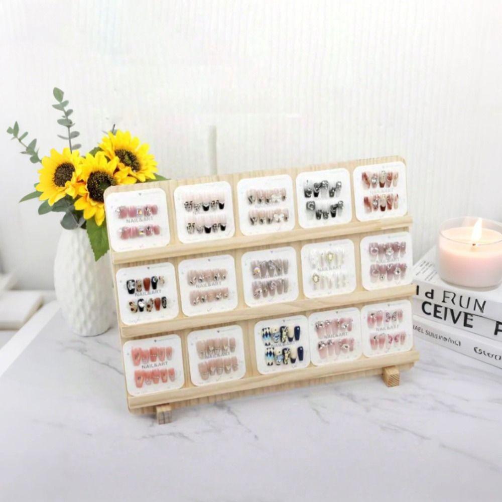 Ohrring-Halsketten-Präsentationsständer mit großer Kapazität Multifunktionaler Aufbewahrungshalter für Nagelkunst Heimdekor