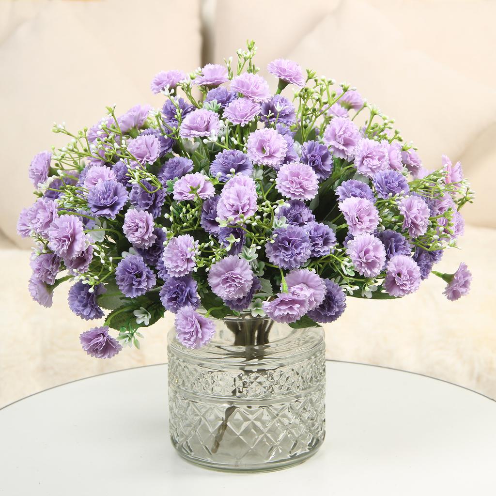 Blume Flieder High-End Simulationsblume Hortensie Nelke Hochzeit Heimdekoration Weiches Dekorationsdesign Kunstblume
