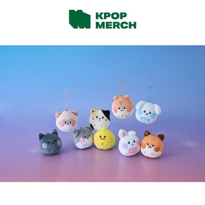 Zeroni Fluffy Face Keyring