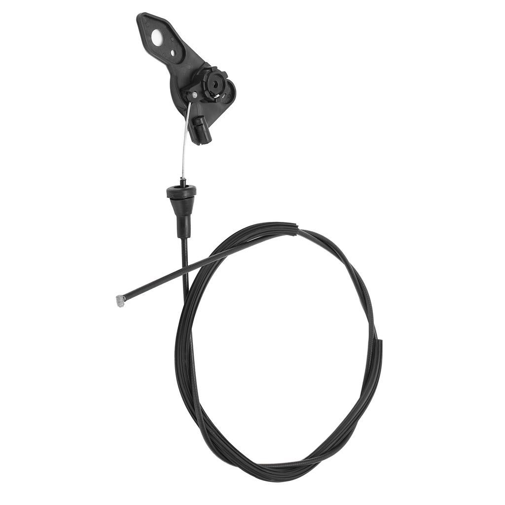 Lanko pro uvolnění kapoty levé řidiče 51231960853 černé, náhrada pro 328i E36 1996?1998