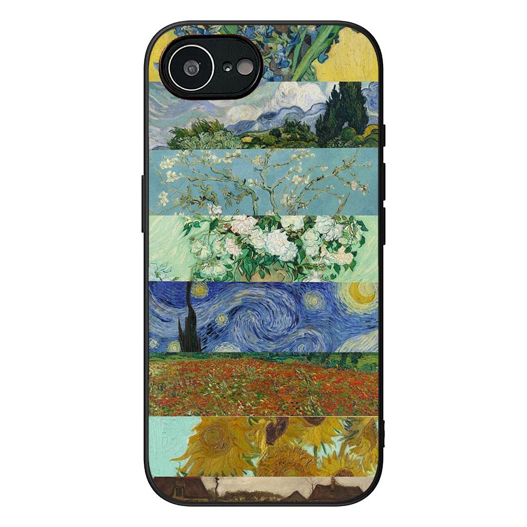 

Van Sunflower Gogh Starry Night Painting Phone Case for Motorola Moto Edge 70 60 Fusion NEO Pro G Stylus G56 G96 G52 G04 G05 20 Motorola Edge 60