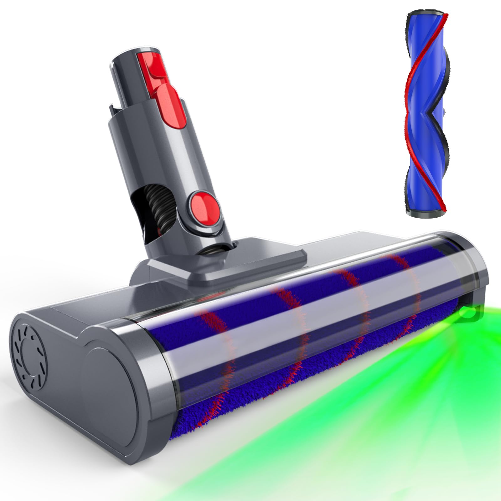 

COBLOB Vacuum Cleaner Replacement Head Innovative Design Compatible with Dyson SV22 Replacement head for Dyson vacuum cleaner can rotate at any green