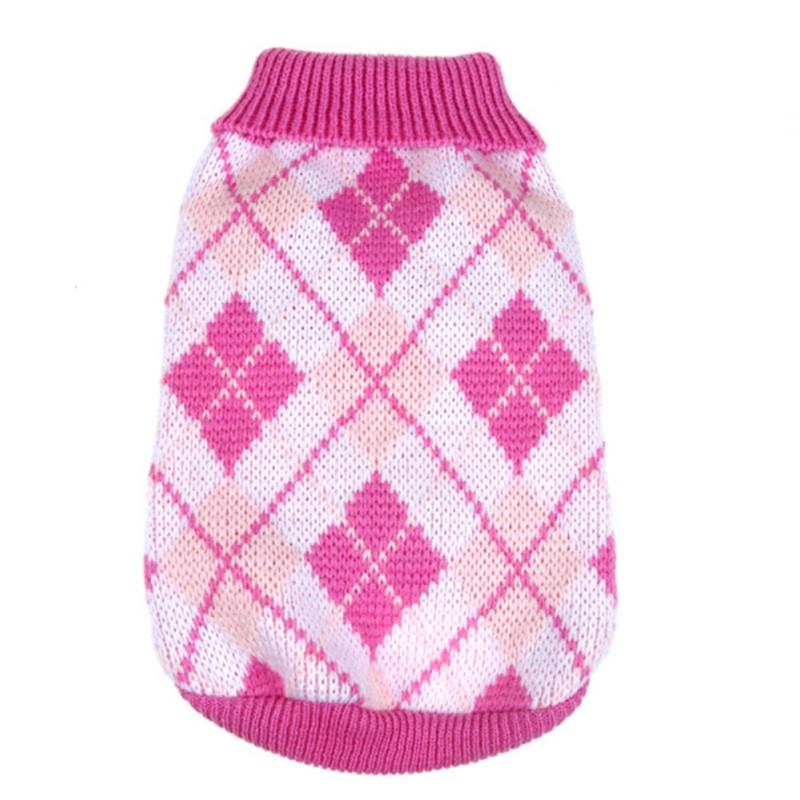 

Warm Pet Dog Sweater Winter Dog Clothes for Small Medium Dogs Knitwear Puppy Cat Coat Chihuahua French Bulldogs Yorkie Customes L