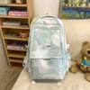 Women's Large Capacity Backpack Computer Travel Backpack Lightweight Senior High School Student Schoolbag