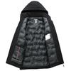 Men's Padded Autumn Winter Down Jacket - Business Casual, Warm & Cold-Proof Dad's Coat