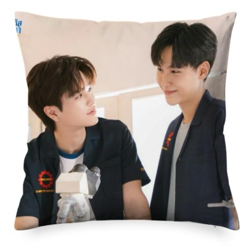 Perthsanta Juniormark Forcebook Double-Sided Printing Pillowcase Thai Tv Perfect 10 Liners Home Sofa Car Decor Cushion Cover