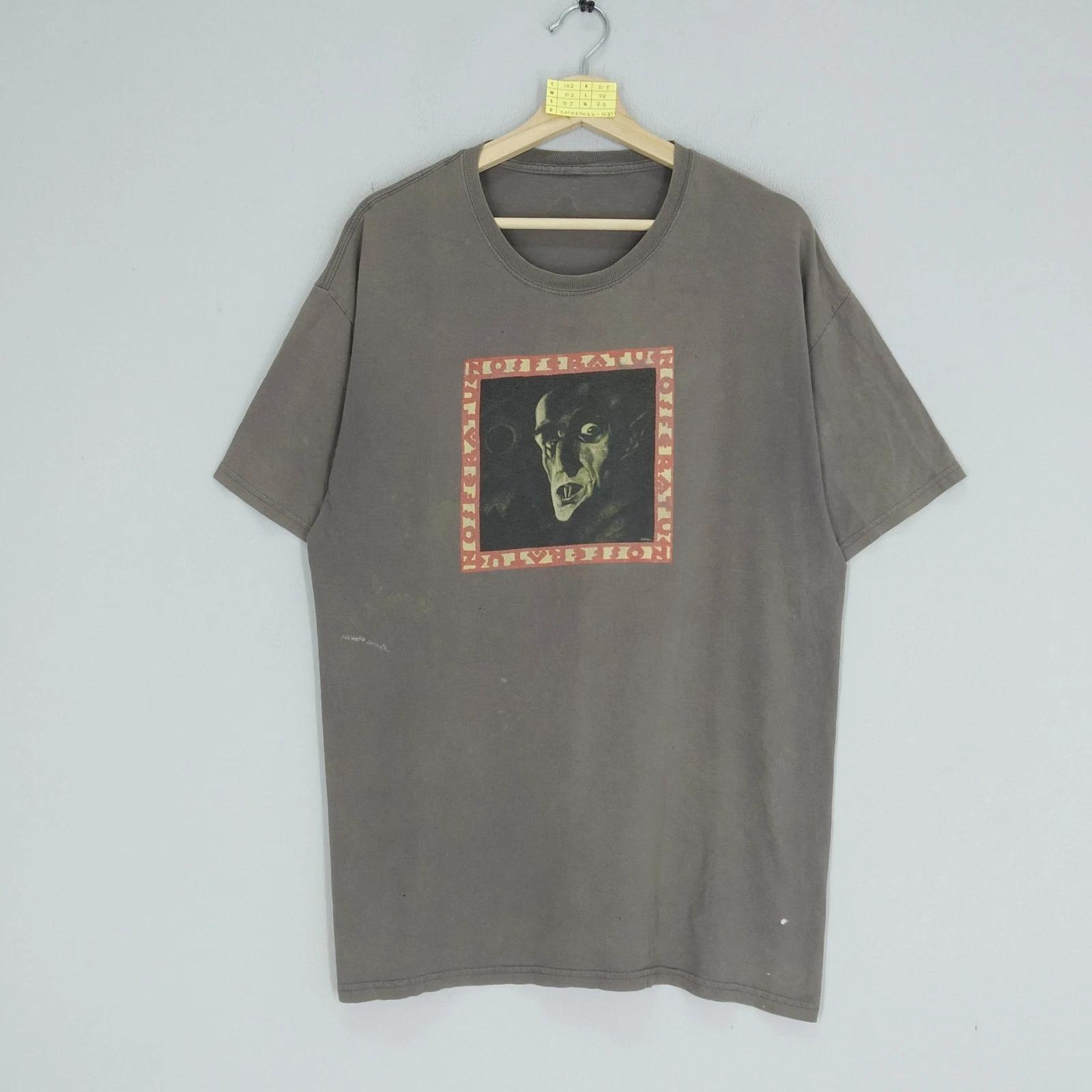 Vintage 00 s Nosferatu Horror/ Fantasy Movie Film T Shirt Size L 2XL