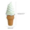 Simulated Ice Cream 2 Pcs Artificial Fake For Home Kitchen Shops Party Sample Display Food Models